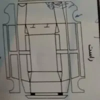 پراید ۱۳۲ خانگی بدون رنگ مدل ۹۰ سفید