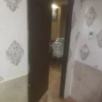 درب چوبی و کمه اهنی