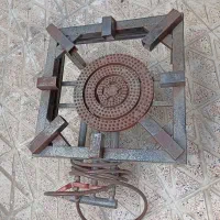 اجاق گاز سه شعله بزرگ و سنگین کم استفاده شده