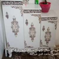فروشی کامل تمیز بدون زدگی|بوفه، ویترین، کنسول|شهریار, |دیوار