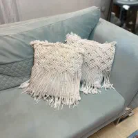 کوسن مکرومه