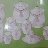 پاسماوری چینی نگین دار ۱۳تیکه