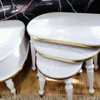 میز جلو مبلی نو با سه عسلی