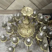 لوستر سلطنتی10شاخه زیر قیمت بازار|لوستر و چراغ آویز|اهواز, کمپلو شمالی|دیوار