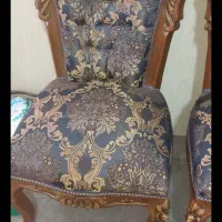 مبل سلطنتی چوب گردو|مبلمان خانگی و میز عسلی|تنکمان, |دیوار