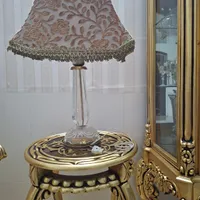 آباژور کریستال طلایی