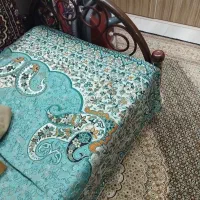 تختخواب  فلزی  سالم بوفه  و  صندلی اداری  نو چرخان
