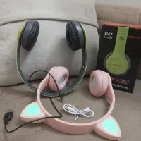 دو عدد هدفون بلوتوثی P47 مناسب هدیه