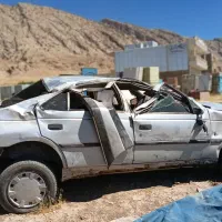 پژو ۴۰۵ تصادفی