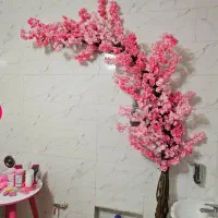 درختچه های شکوفه|گل مصنوعی|شیراز, گود عربان|دیوار
