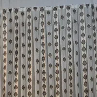 دو عددپرده کرکره با میل پرده