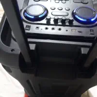 اسپیکر بزرگ بلوتوثی چرخ دار وردسته دار15اینچ برودو|سیستم صوتی خانگی|کلاله, |دیوار