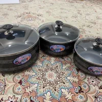 قابلمه تفلون و سرویس چاقو