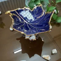 ظروف سرمه ای طلاکوب