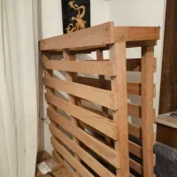 پایه تخت تمام چوب محکم