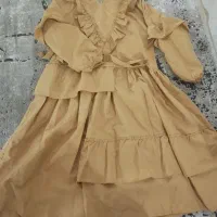 پیراهن  خردلی