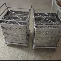 جا قاشقی رو میزنی استیل نو|آب‌چکان و نظم‌دهنده ظروف|تهران, شهرک ولیعصر جنوبی|دیوار