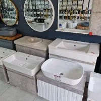 روشویی کابینتی همراه آاینه باکس