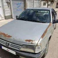 پژو 84 سقف و ستون جلو بدون ضربه بدون رنگ عقب ضربه