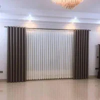 پرده آماده ریل ساده پانچی مینیمال الان کل شهر نصب|پرده، رانر، رومیزی|مشهد, عبادی|دیوار