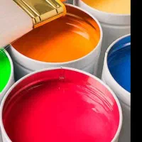 رنگ آبی و قرمز یک کیلویی