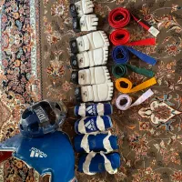 لباس مبارزه تکواندو به همراه کمربند|تجهیزات ورزشی|تنکابن, |دیوار