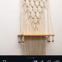 مکرومه بافی مدرن|صنایع دستی و سایر لوازم تزئینی|برازجان, |دیوار