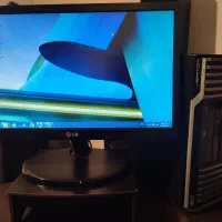 مینی کیس HP همراه با مانیتور ۱۹ Lg