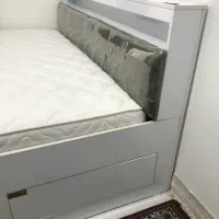 تخت دونفره نو|تخت و سرویس خواب|زرند, |دیوار