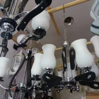 فروش لوستر با قیمت استسنائی|لوستر و چراغ آویز|خمینی‌شهر, |دیوار