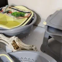 سرویس آشپزخانه پلاستیک جهیزیه|ظروف نگهدارنده، پلاستیکی، یکبارمصرف|اصفهان, رکن الدوله شرقی|دیوار