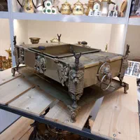 منقل پنج کاره برقی ذغالی گازی بسیار کاربردی|کلکسیون اشیاء عتیقه|کرمان, |دیوار