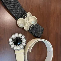 لباس خواب زنانه و کمربند و گل یقه