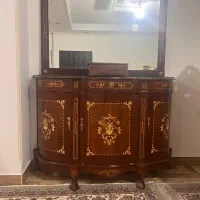 آینه کنسول معرق|بوفه، ویترین، کنسول|گلستان (تهران), |دیوار