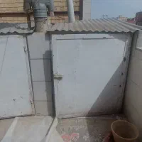 درب اهنی با چهارچوب