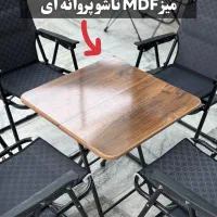 میز صندلی مسافرتی درجه یک ( تحمل وزن تا ۱۷۰ کیلو )