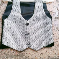 کت وشلوار جلیقه پاپیون چهارتاپنج سال