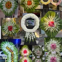 بورس تاج گل/ماشین عروس/دسته گل/باکس گل