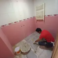کاشی کاری با چسب کاشیکاری، سرامیک کاری تخریب تعمیر