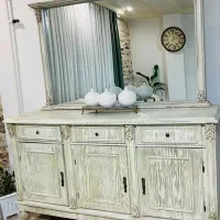 میز تلویزیون و آینه کنسول