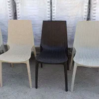 صندلی پلاستیکی باغی حصیری کد 900|میز و صندلی غذاخوری|شیراز, محراب|دیوار
