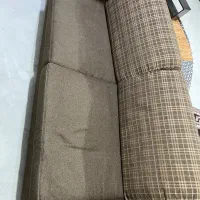 مبل سه نفره و دو عدد تک نفره بدون پارگی|مبلمان خانگی و میز عسلی|مینودشت, |دیوار