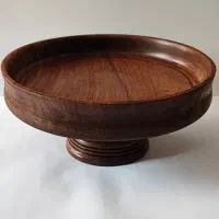 میوه خوری پایه دار چوب زیبای گردو