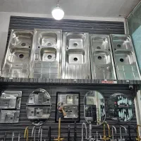 سینک ظرفشویی استیل در ابعاد مختلف