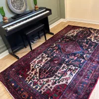 یک تخته فرش دستباف نهاوند|فرش|تهران, آبشار تهران (دریاچه)|دیوار