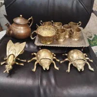 لوازم مسی و برنجی آنتیک|کلکسیون اشیاء عتیقه|مشهد, شهید قربانی|دیوار