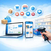 مدیریت فروش حضوری سایت پیامرسانها موجودی کالا