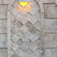 نمای ساختمان سنگ کاری کاشی کاری سرامیک کف پله|خدمات پیشه و مهارت|ارومیه, |دیوار