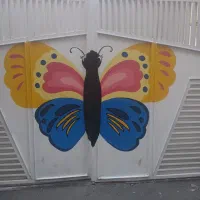 خوشنویسی و نقاشی دیوار