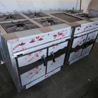اجاق گاز چهار شعله فردار و گریل دار|اجاق گاز و لوازم برقی پخت‌وپز|اهواز, زیباشهر|دیوار